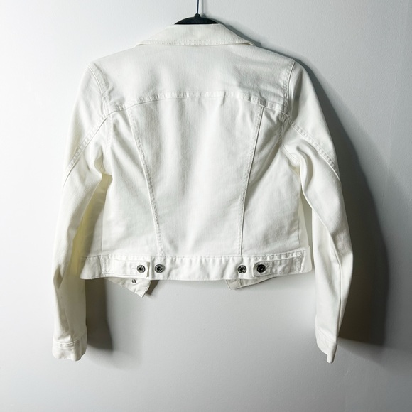 A.N.A | Off White Denim Jacket - Picture 2 of 3